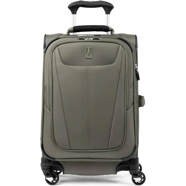 Travelpro Maxlite 5-softside Expandable Spinner Wheel Luggage, Slate Green, Compact Carry-on 20-Inch, Maxlite 5 Softside Expandable Spinner Wheel