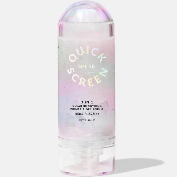 Quick Screen SPF 50+ Clear Primer + Moisturiser 45ml