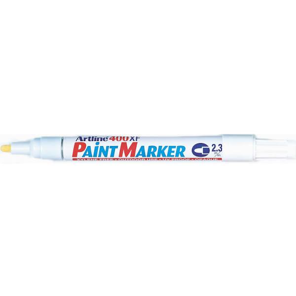 Marker Paint Artline 400 2.3mm Bullet White