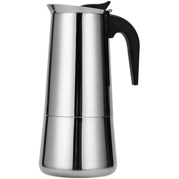 Coffee Induction Machine Moka Pot Coffee Espresso Italian Maker Stainless Steel Tools Coffeeware Cafe Latte Stovetop