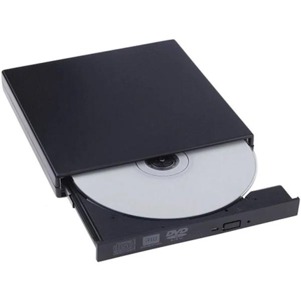 USB Slim Portable Optical Driver (DVD-RW)(Black)