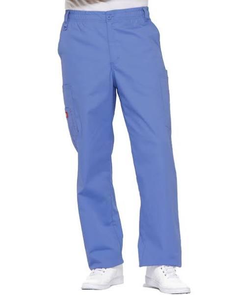 Dickies EDS Signature Scrubs Men's Pull On Pants - 2x - Ceil Blue