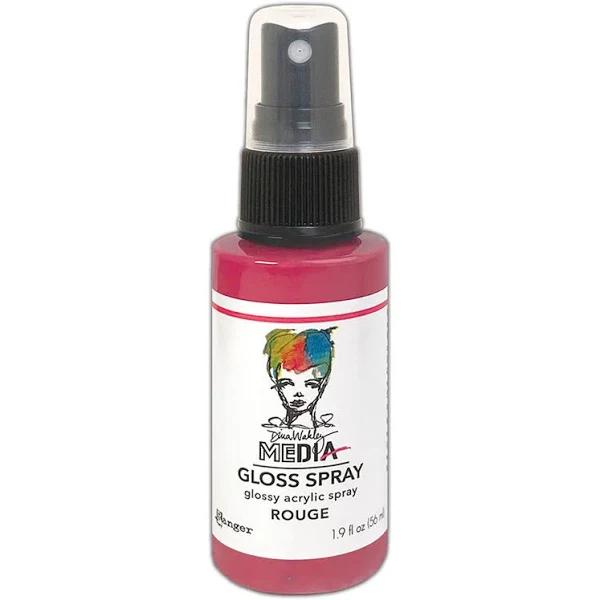 Dina Wakley Media Gloss Spray Rouge