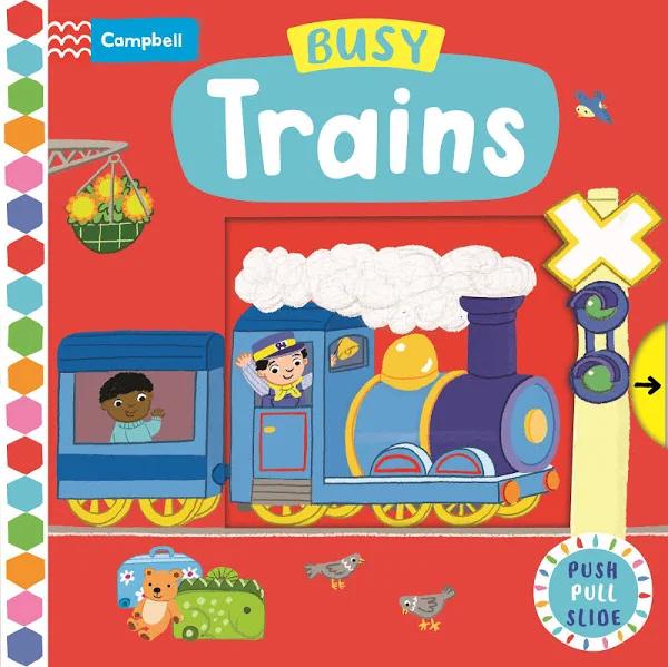 Busy Trains by Campbell Books