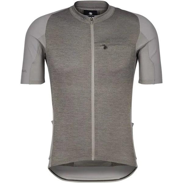 Endura GV500 Reiver Short Sleeve Jersey Fossil Grey - XXL