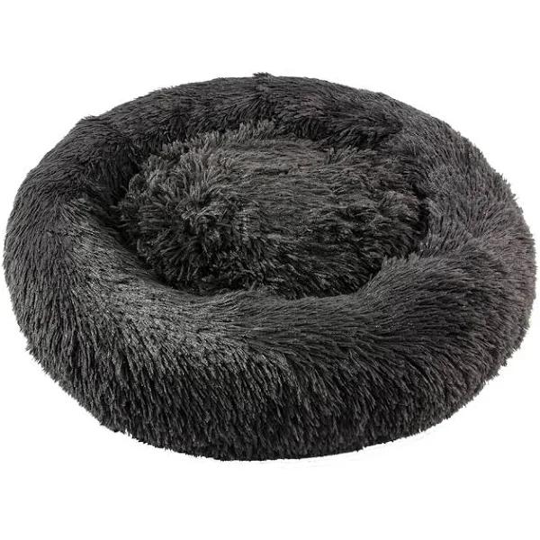 Furbulous Calming Dog or Cat Bed in Dark Grey - Large 70cm x 70cm