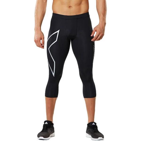 2XU Compression 3/4 Tights - Black/Silver