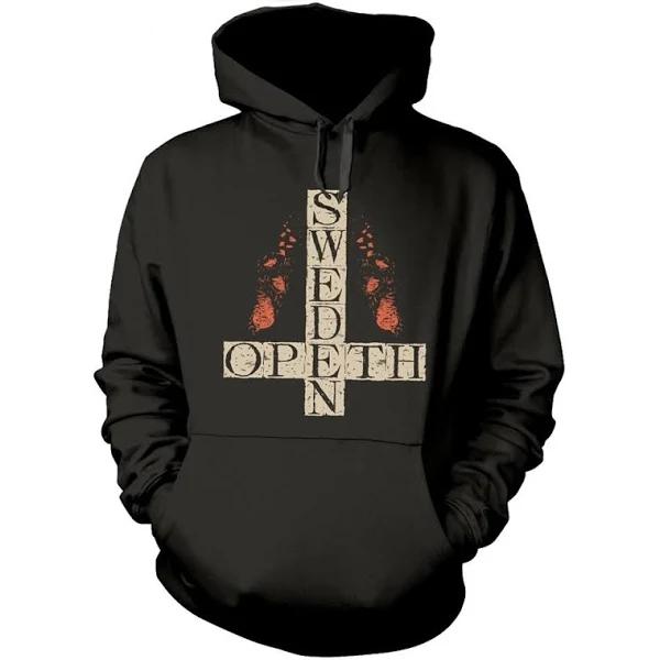 Opeth Unisex Adult Haxprocess Hoodie (Black) (L)