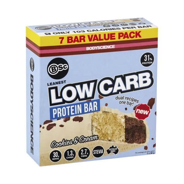 Leanest Low Carb High Protein Bar Multi-Pack 30g / Cookies & Cream