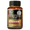 Go Healthy Milk Thistle 50,000 1-A-Day 60 Vege Capsules