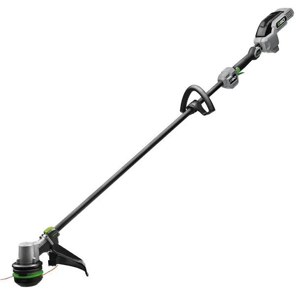 Ego POWER+ ST1520 15-inch 56-Volt Cordless String Trimmer with Powerload and Carbon Fiber Straight Shaft - Battery and Charger Not Included, Black