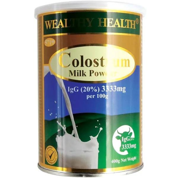 Wealthy Health Colostrum 20% IgG 3333mg Milk Powder 400g