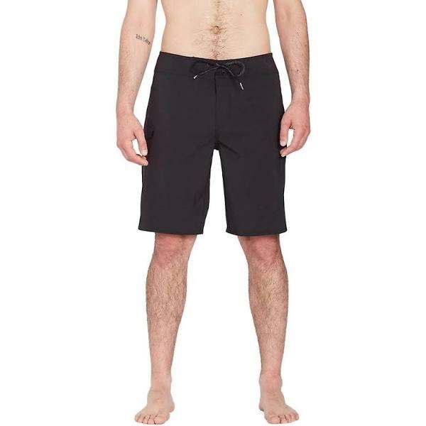 Volcom Lido Solid Mod 20" Boardshort Black 30