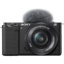 Sony ZV-E10 with 16-50mm Lens Kit Black Mirrorless Camera