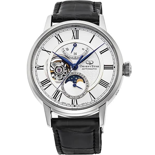 Orient Star Watch Men's Self-winding Mechanical Classic Classic Mechanical Moon Phase RK-AY0101S