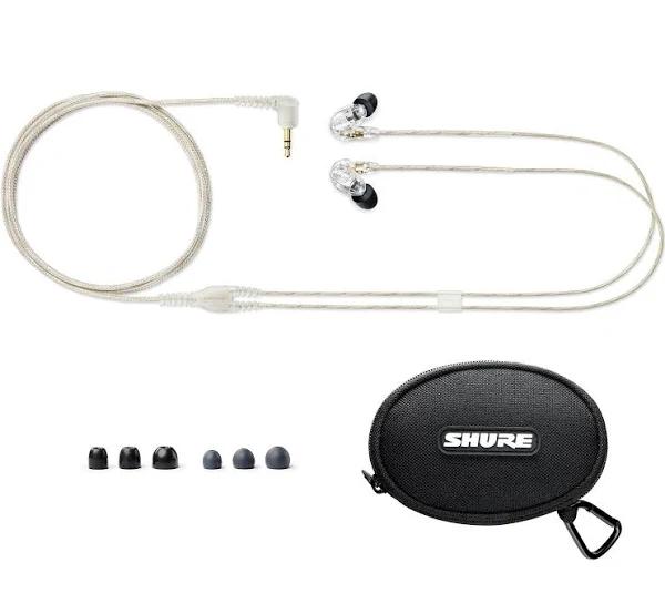 Shure SE215 Sound Isolating Earphones (Clear)