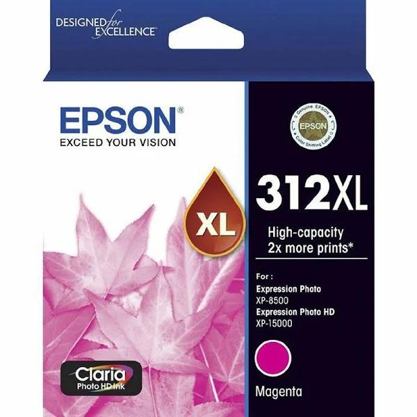 Epson 312XL Ink Cartridge, Magenta