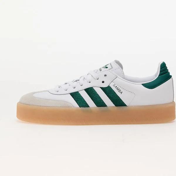 Adidas Sambae W - Footwear White / Collegiate Green - US 9.5 - Women