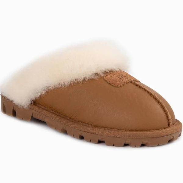 UGG Coquette Slipper Vasper Water Resistant-Chestnut-38