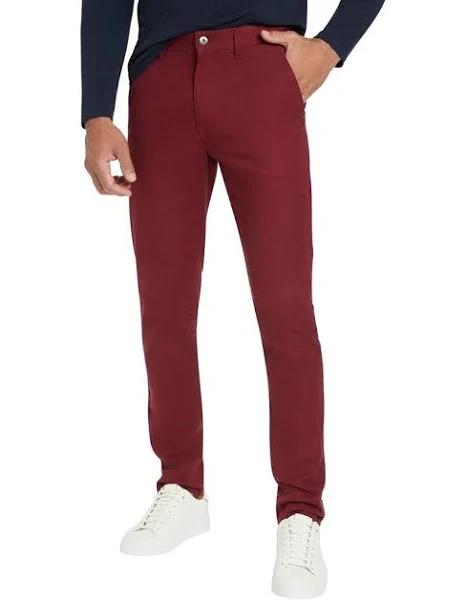 Marcs Matt Slim Fit Pant in Redwood Red 38