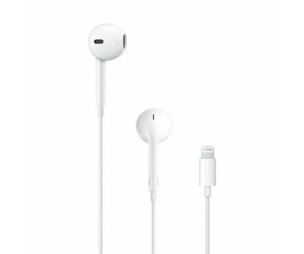 Lightning Earbuds Earphones Stereo Headphones iPhone 7 8 Plus x 11 12( Cable With Bluetooth)