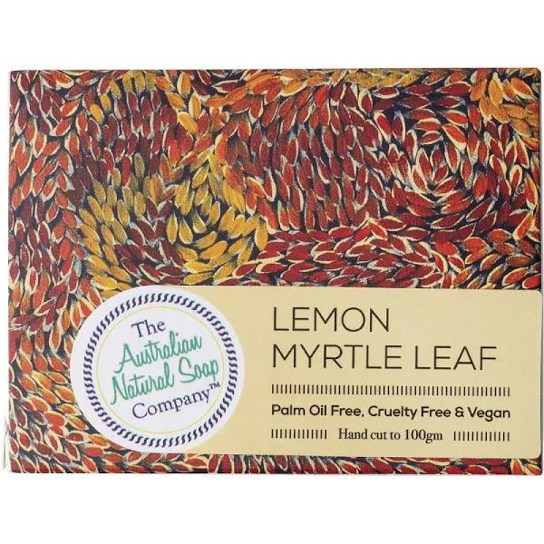 The Australian Natural Soap Company - Lemon Myrtle Leaf (100g)