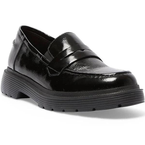 David Jones Easy Steps Eleanor Loafer in Black Patent, Size 40 EU