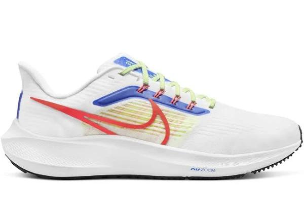 Nike Air Zoom Pegasus 39 White Crimson Racer Blue