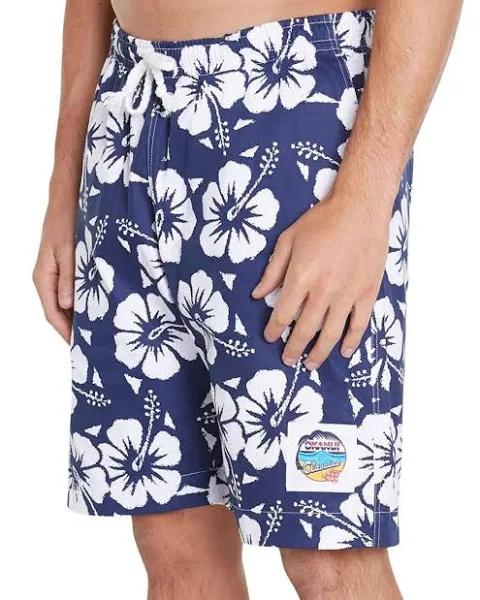 Okanui - Classic Shorts - Hibiscus Navy S