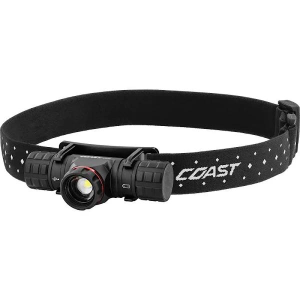 Coast 1000 Lumens Rechargeable Pure Beam Focusing Led Headlamp