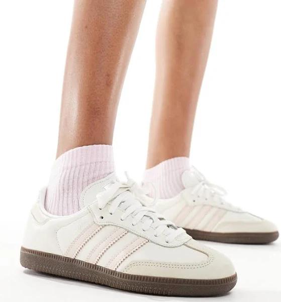 Adidas Originals Samba OG Sneakers in Off White