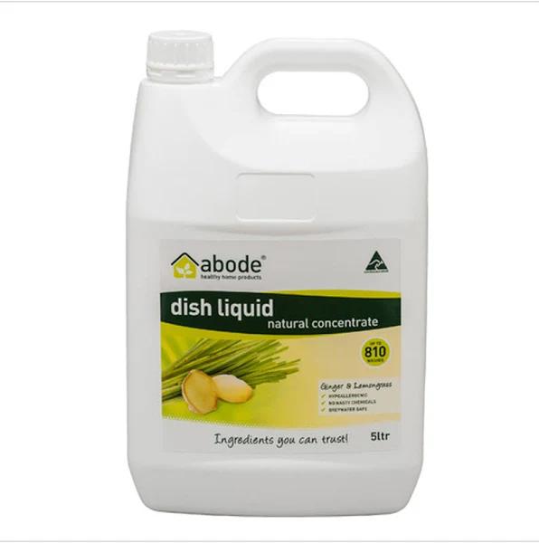 Abode Dish Liquid Concentrate Ginger & Lemongrass 4000ml