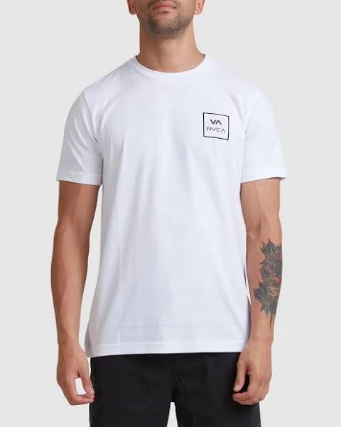 RVCA VA All The Ways Short Sleeve Tee. White Size L