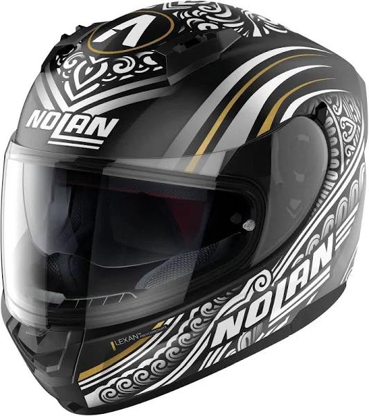 Nolan N60-6 Gemini Replica C. CHECA Helmet, black-white, Size M