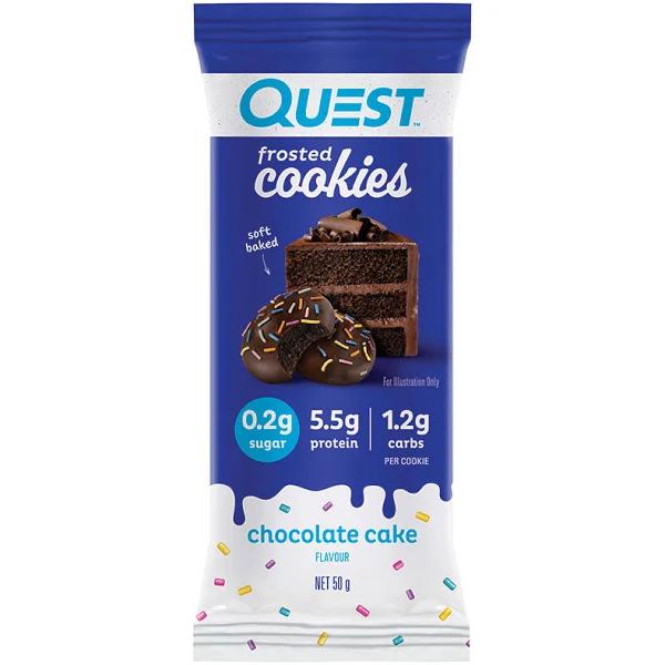 Quest Frosted Cookies Chocolate Cake Flavour