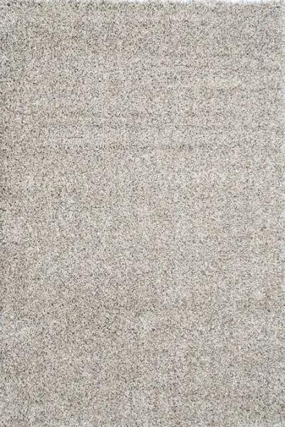 Plush Beige Cream Shaggy Rug - 240x330 cm