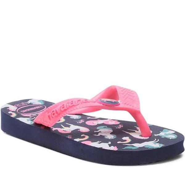 Havaianas Kids Top Fantasy Thongs - Navy Blue 23/24