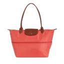 Longchamp Le Pliage Expandable Tote in Pomegranate