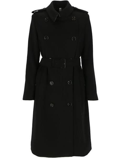 Burberry Cashmere Kensington Trench Coat , Size: 06