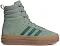 Adidas Gazelle High Silver Green (Women's)