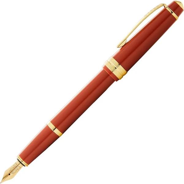 Cross Bailey Light Fountain Pen Amber with Gold Trim Medium