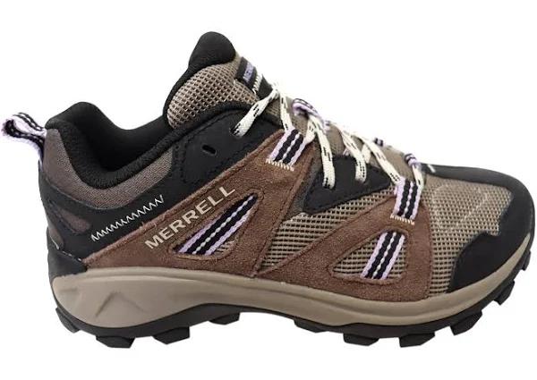 Merrell Womens Deverta 3 Comfortable Leather Hiking Shoes - Brown - 8.5 US or 25.5 cm