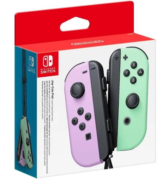 Nintendo Switch Joy-con Controller Pair - Pastel Purple/Pastel Green