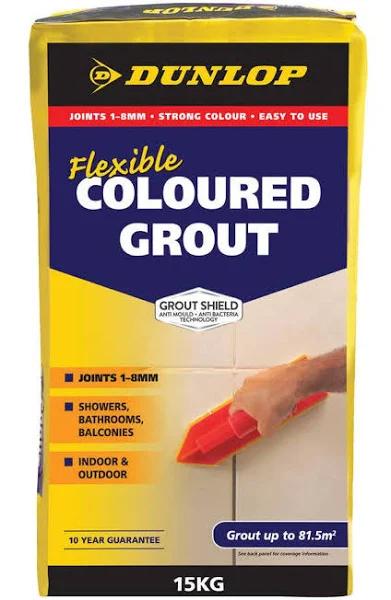 Dunlop 15kg Flexible Slate Grey Coloured Grout