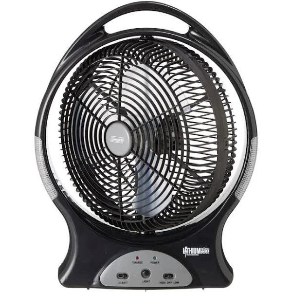 Coleman Rechargeable Lithium Ion Fan 12"