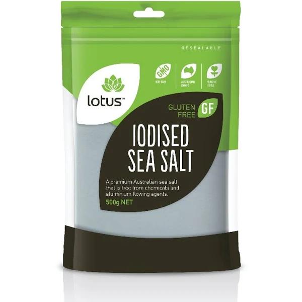 Lotus Iodised Sea Salt (500g)