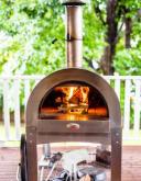 Flaming Coals Wood Fired Pizza Oven