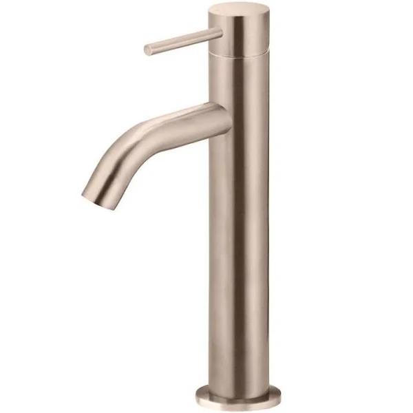 Meir Basin Mixer PICCOLA Tall Tap - Champagne MB03XL-CH