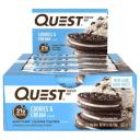 Quest Nutrition Quest Protein Bar Dipped Cookies & Cream 12 Bars