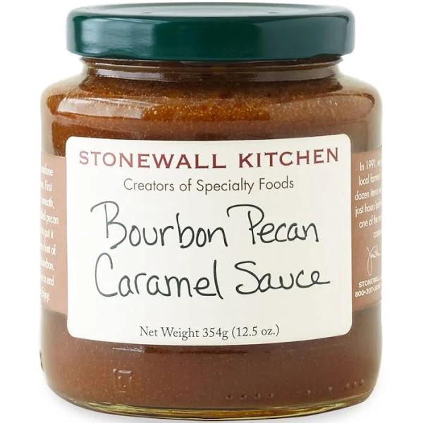 Stonewall Kitchen, Bourbon Pecan Caramel Sauce, 12.5 oz (354 g)